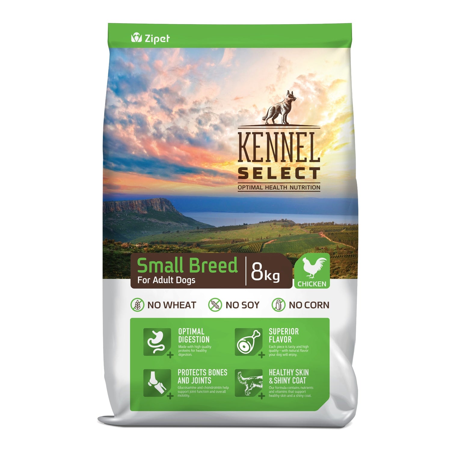 מזון כלבים קאנל סלקט בוגר גזע קטן - עוף