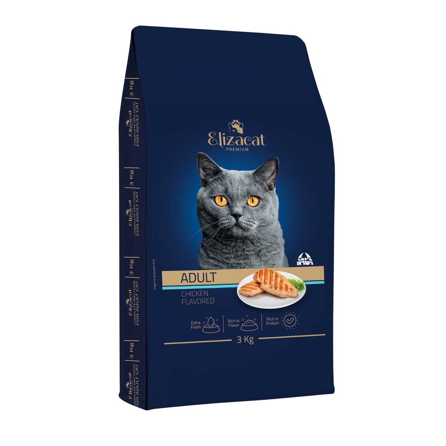 מזון חתולים אליזקט עוף