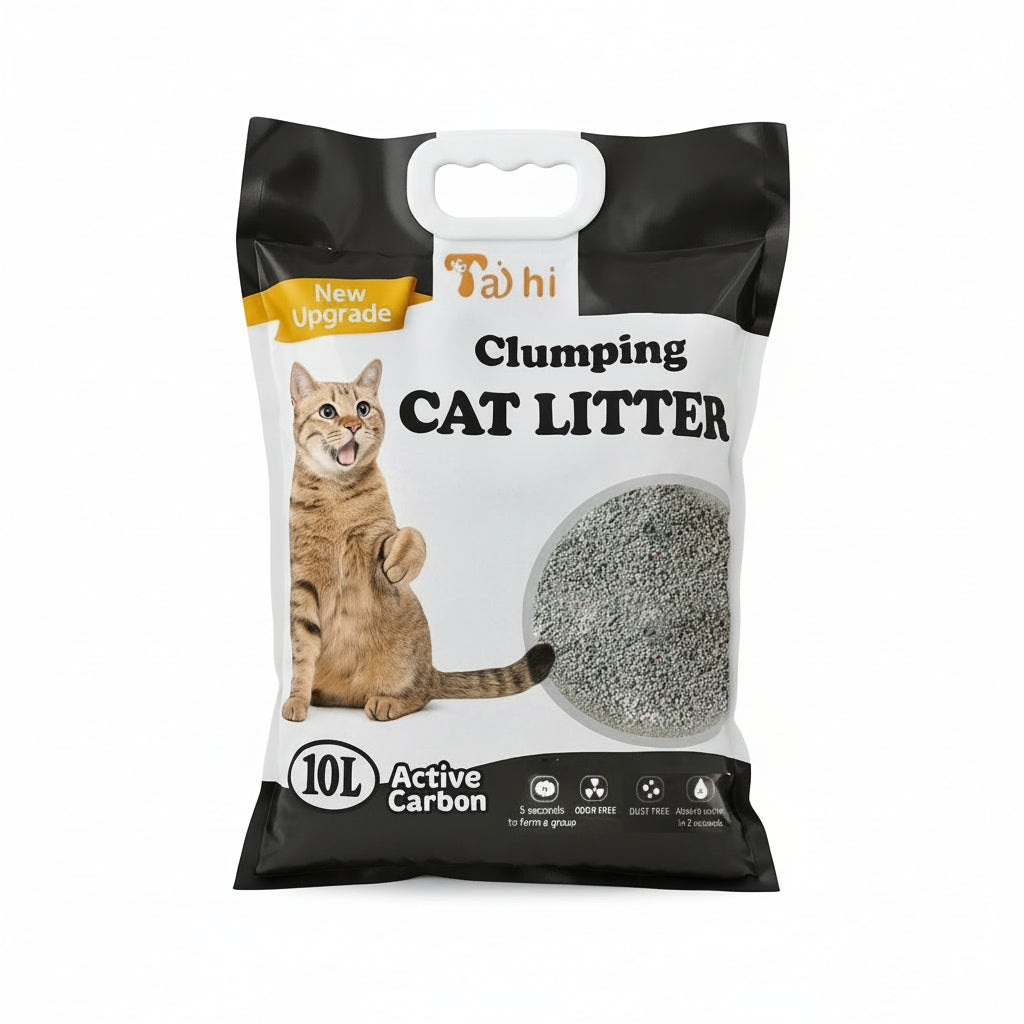 חול חולים מתגבש טאג'-היי קרבון פחם 10 ליטר