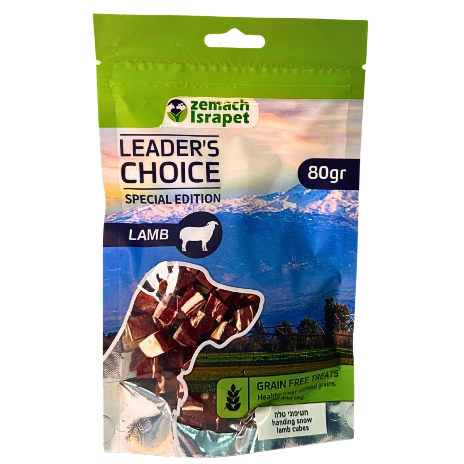 חטיף כלבים לידרס צ'וייס חטיפוני טלה 80 גרם