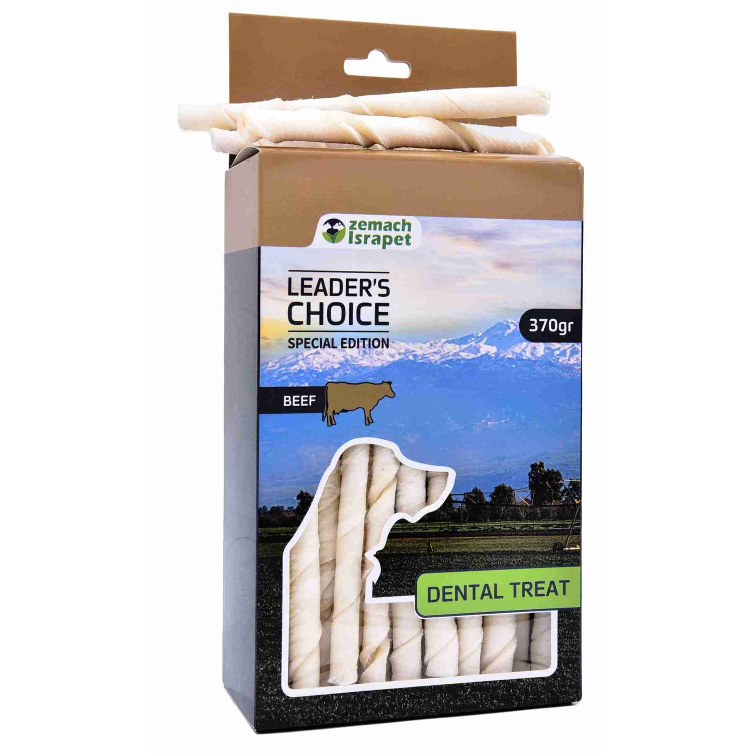 חטיף כלבים לידרס צ'וייס דנטלי 370 גרם