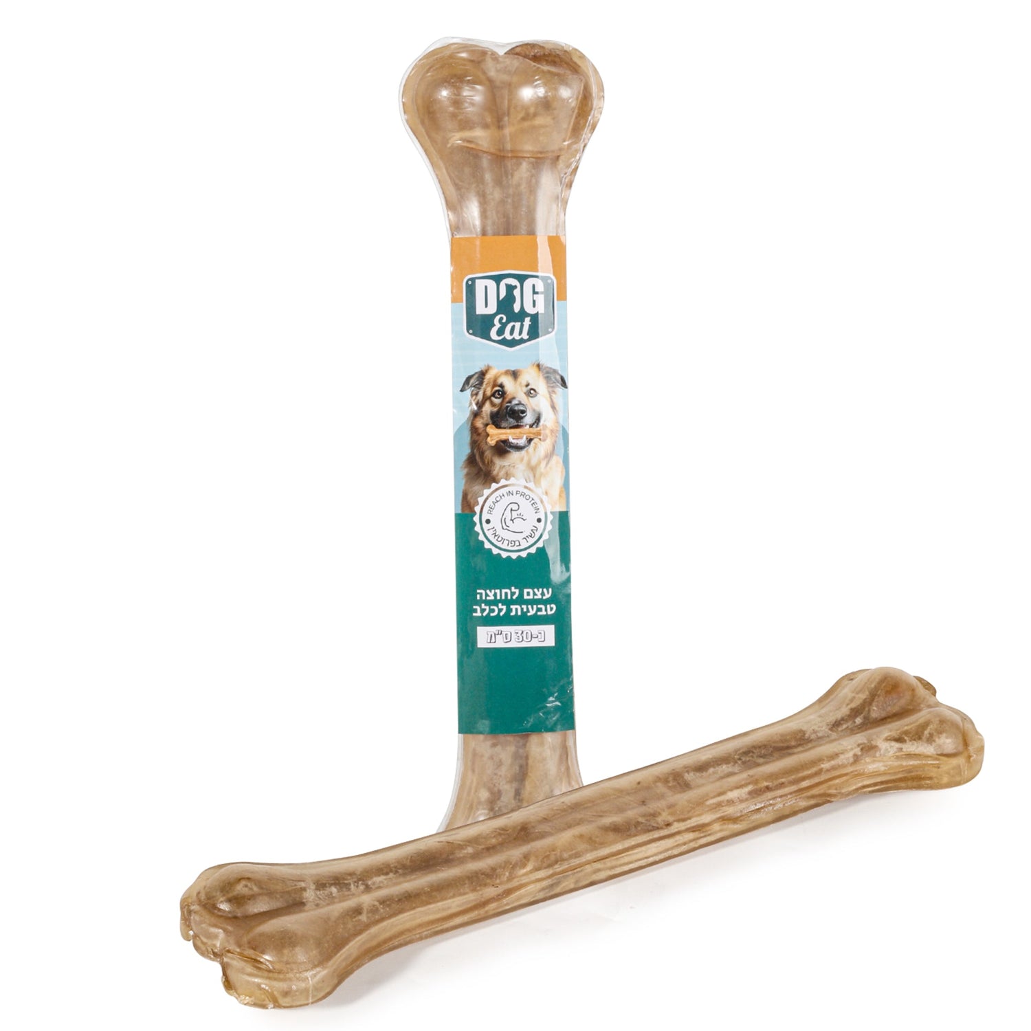 עצם טבעית לחוצה דוג איט כ-30 ס"מ