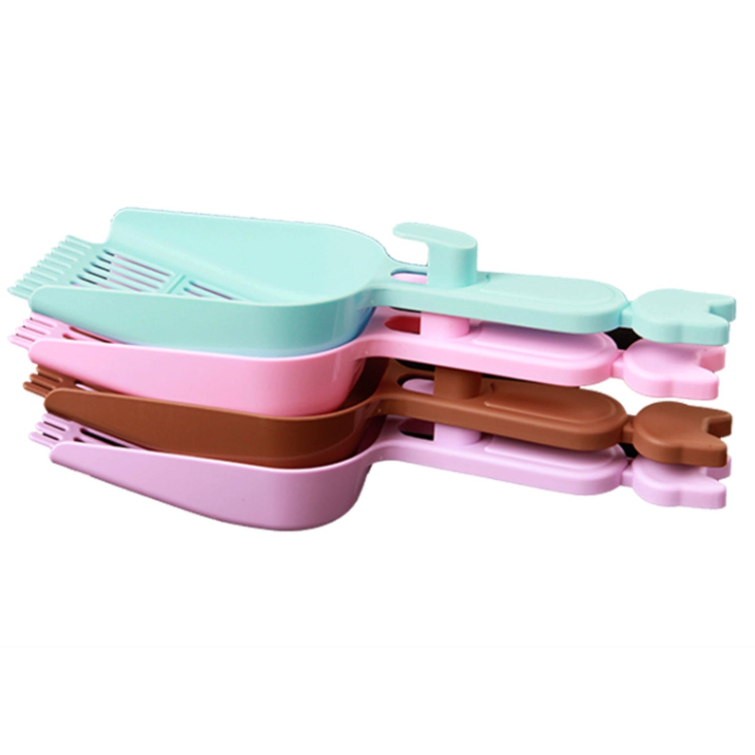 כף איסוף לחול חתולים - מגוון צבעים