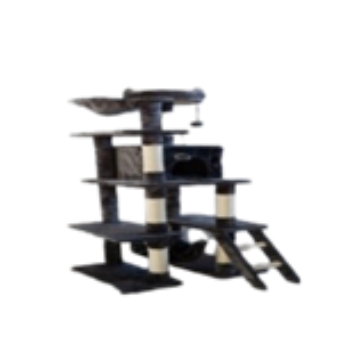 מגרדת חתולים דגם מפלסים עם מדרגות