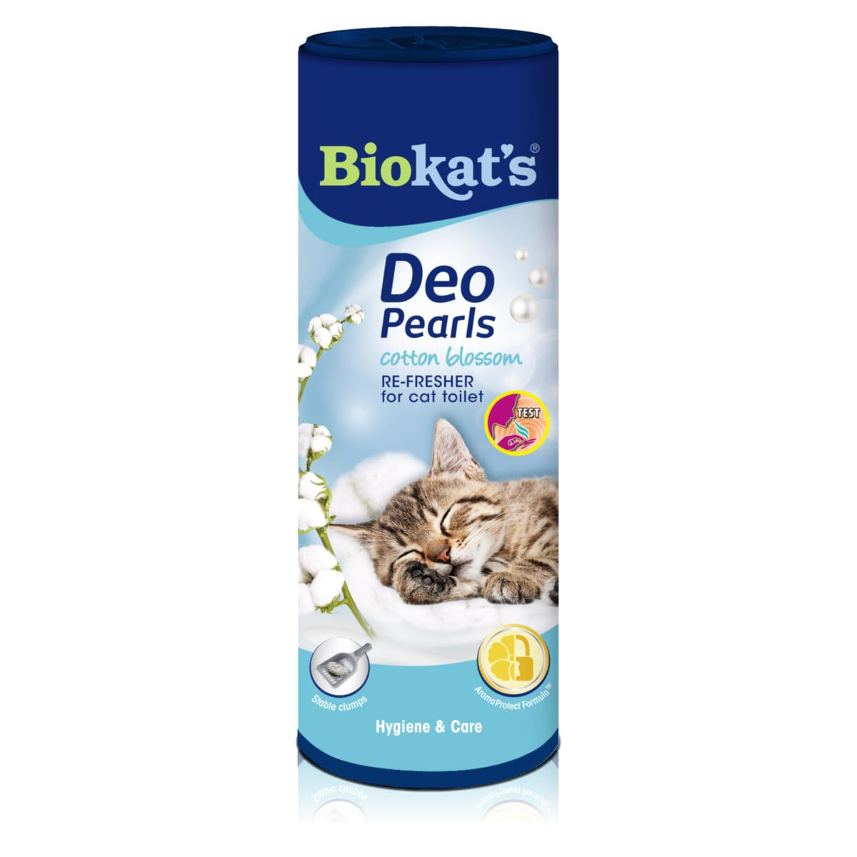 Biokat's Deo Pearls cotton blossom cat litter refresher