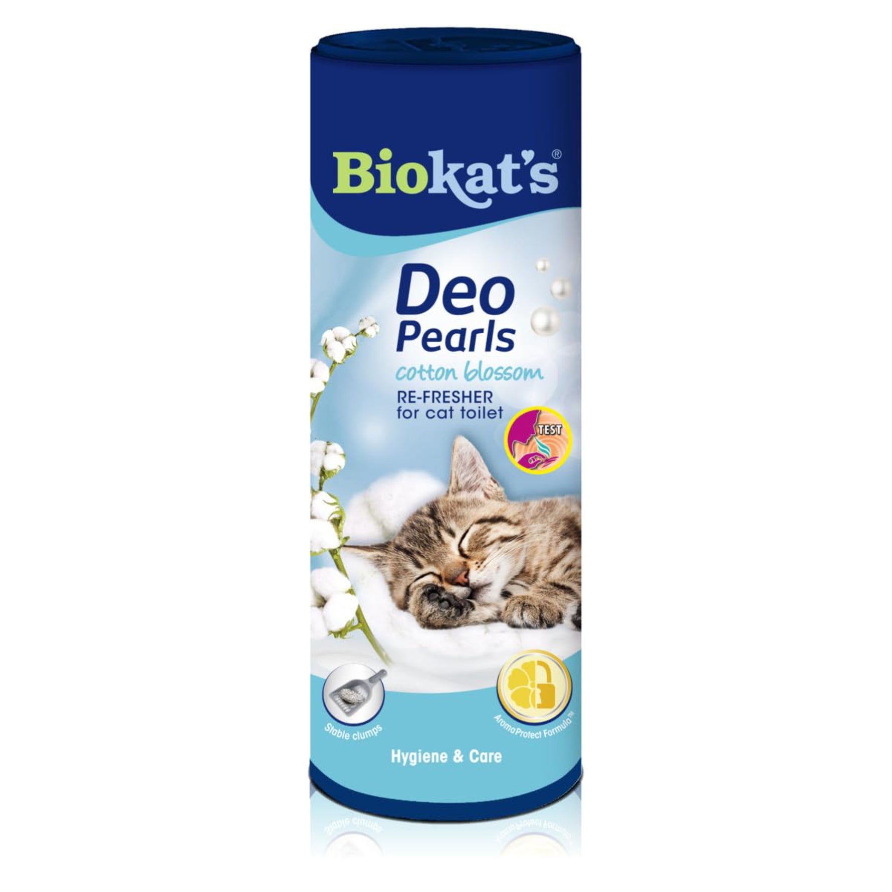 Biokat's Deo Pearls cotton blossom cat litter refresher