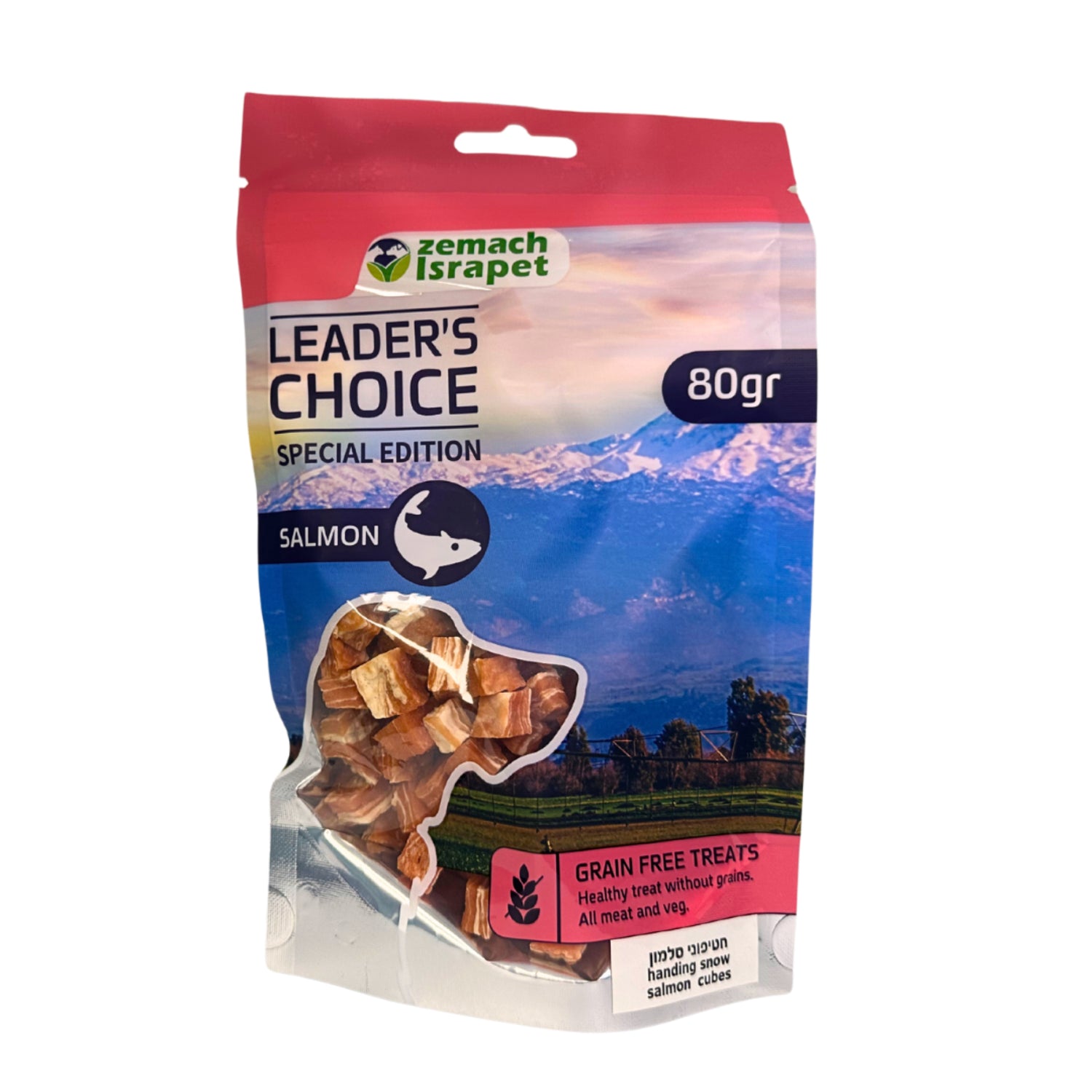 חטיף כלבים לידרס צ'וייס חטיפוני סלמון 80 גרם