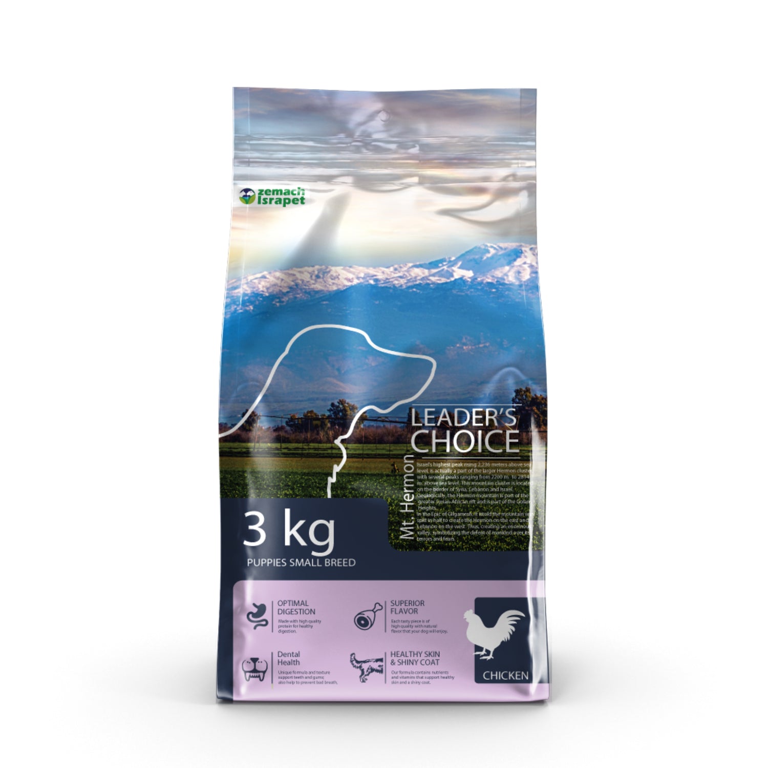 מזון כלבים לידרס צ'ויס גור גזע קטע - עוף